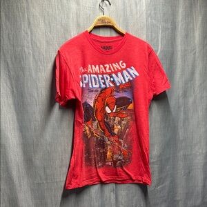 Marvel Red Spider-Man Short Sleeve Tee size medium